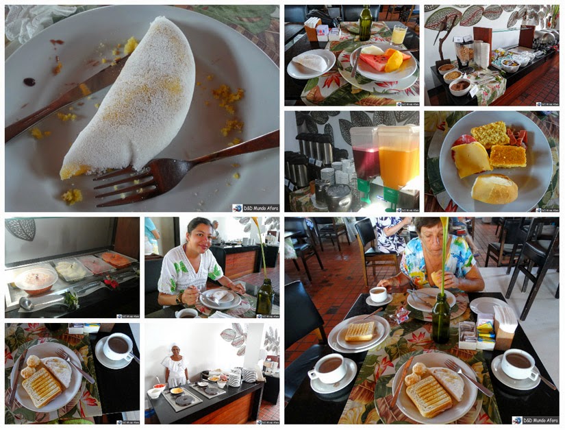 Café da manhã Hotel Village Porto de Galinhas - Pernambuco