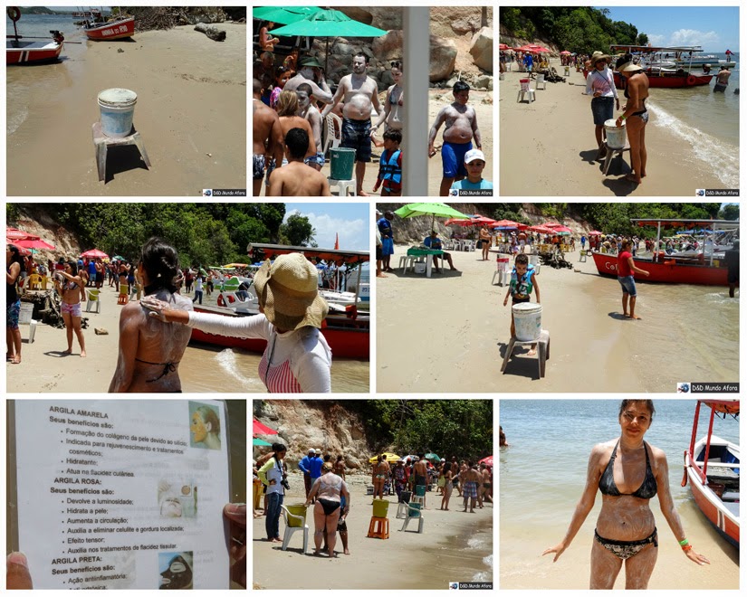 Banho de argila - o que fazer na Praia de Carneiros (Pernambuco)