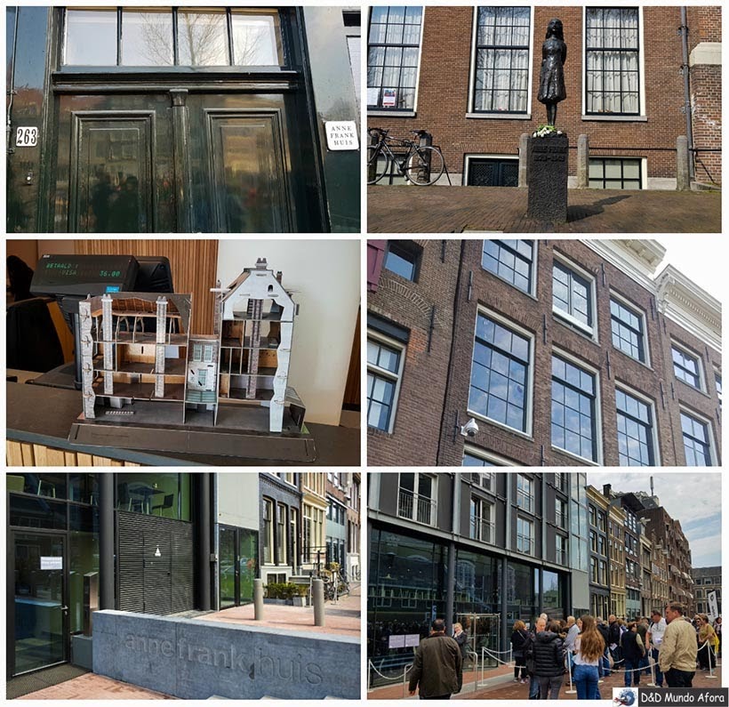 Casa de Anne Frank - Diário de Bordo - 2 dias em Amsterdam