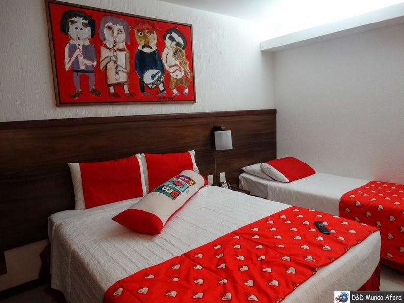 Onde ficar em Porto de Galinhas - review Hotel Village - quarto