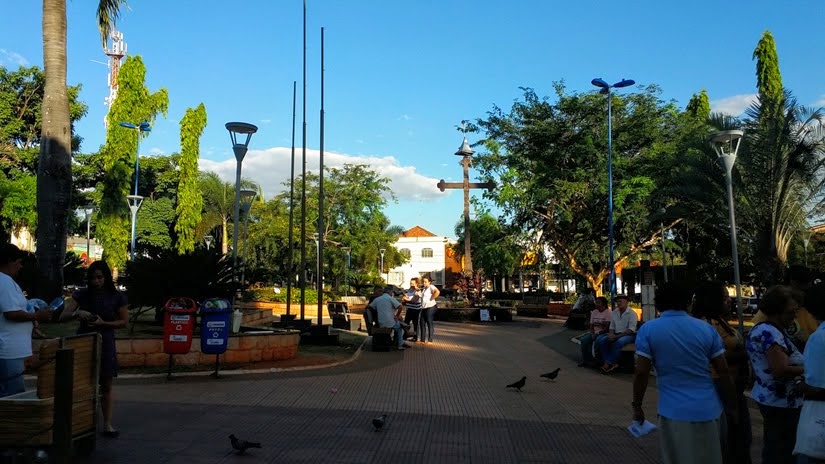 Praça da Igreja Matriz - o que fazer em Trindade, Goiás