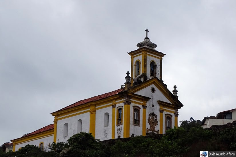 Igreja de Nossa Senhora das Mercês e da Misericórdia - O que fazer em Ouro Preto (MG)