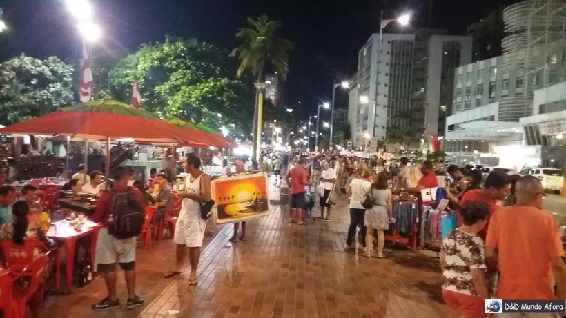 Diário de Bordo - Praia de Meireles - o que fazer em Fortaleza, Ceará