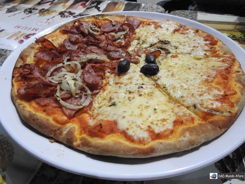 Pizza do Habib's - onde comer em Fortaleza, Ceará