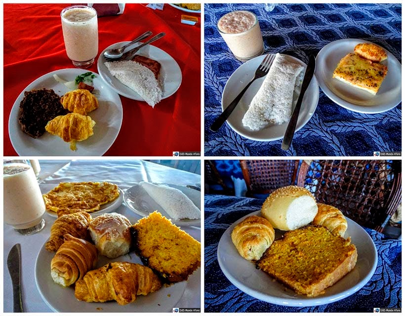 Onde ficar em Natal (RN) - Café da manhã farto e gostoso no D Beach Resort 