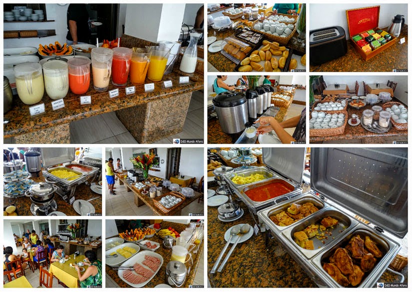 Onde ficar em Cabo Frio (RJ) - Café da manhã 