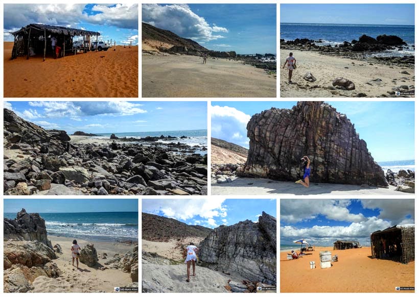 O que fazer em Jericoacoara em 1 dia - chegando à Pedra Furada pela Praia do Preá