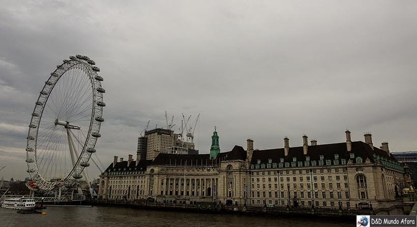 Londo Eye - Diário de Bordo - 5 dias em Londres