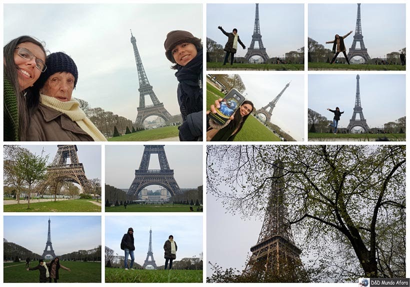 Torre Eiffel - Diário de Bordo - 3 dias em Paris