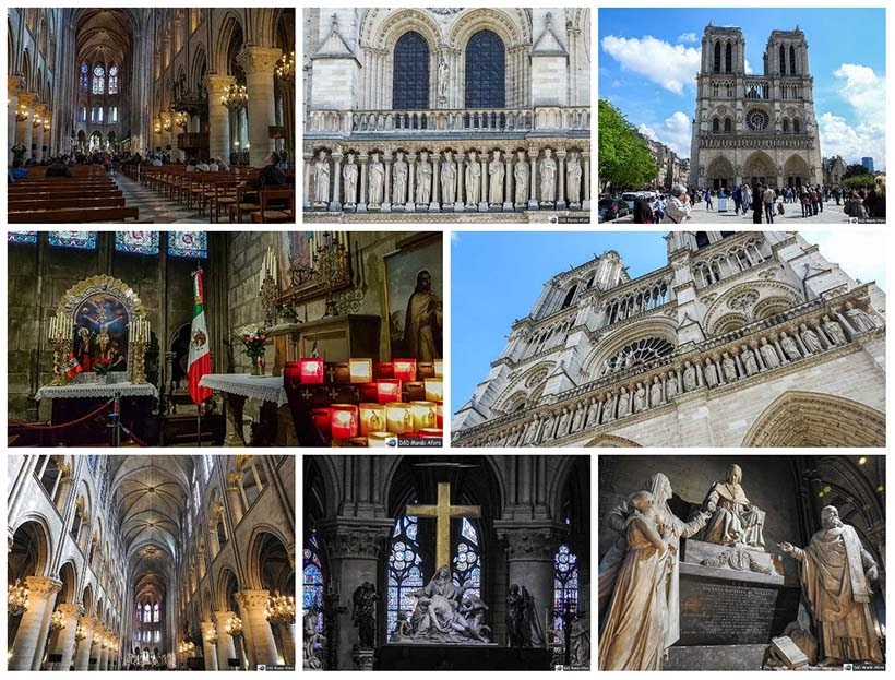 Catedral de Notre Dame - Diário de Bordo - 3 dias em Paris