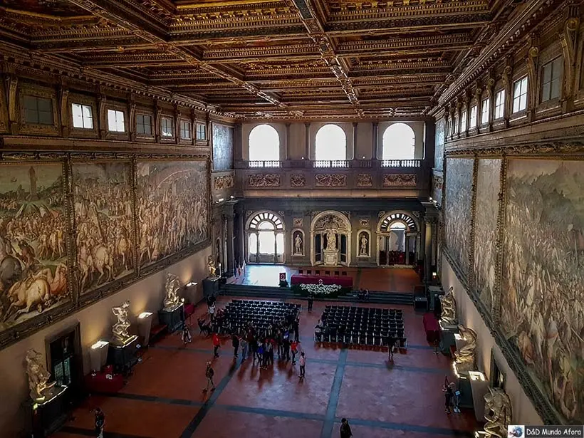 Salão dos Quinhentos no Palazzo Vecchio, Florença