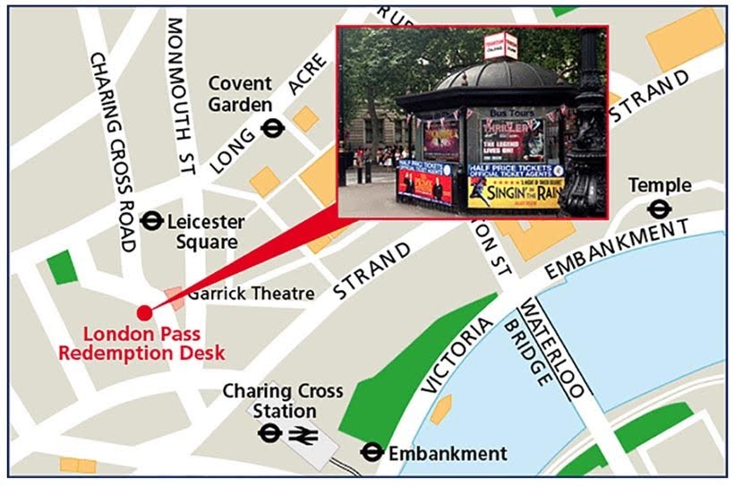 Mapa - London Pass: vale a pena comprar? Como usar