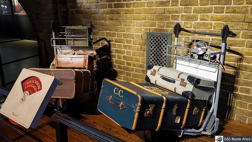 Bastidores dos estúdios do Harry Potter na Warner Bros em Londres