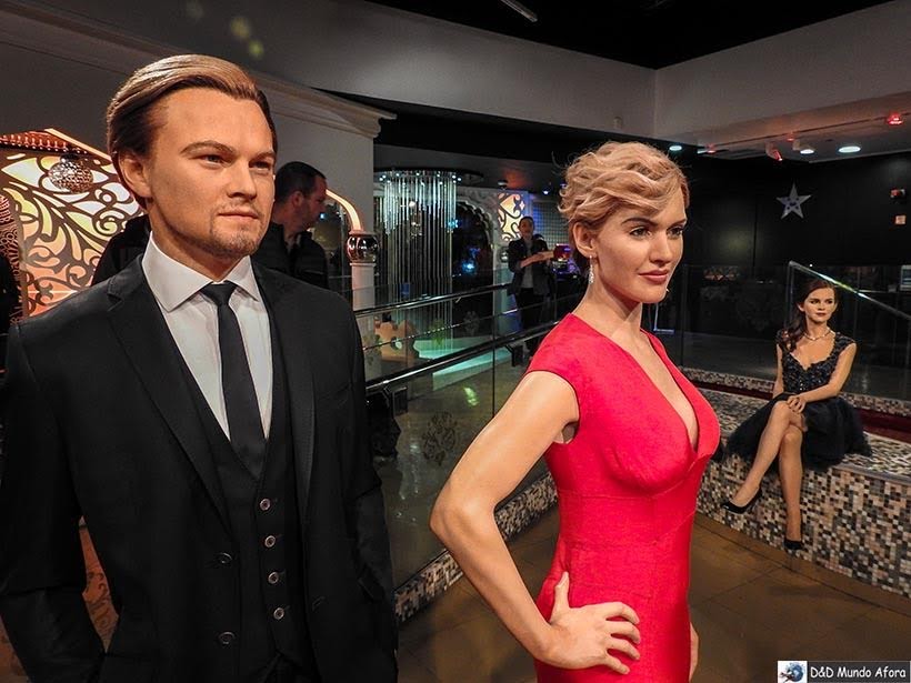 Leonardo Di Caprio e Kate Winslet - Madame Tussauds: Como visitar o museu de cera de Londres