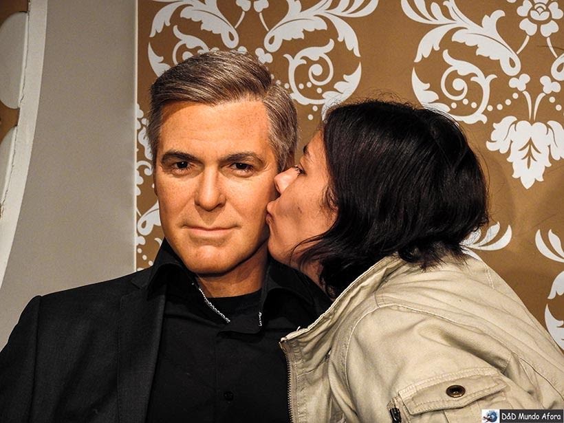 George Clooney - Madame Tussauds: Como visitar o museu de cera de Londres