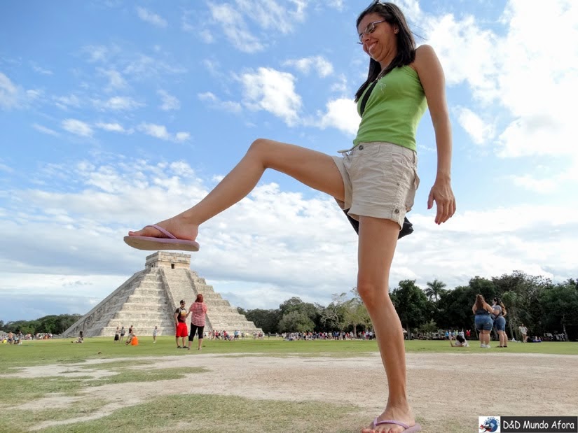 Pirâmide de Kukulkan - Passeio em Chichen Itza: cidade maia no México