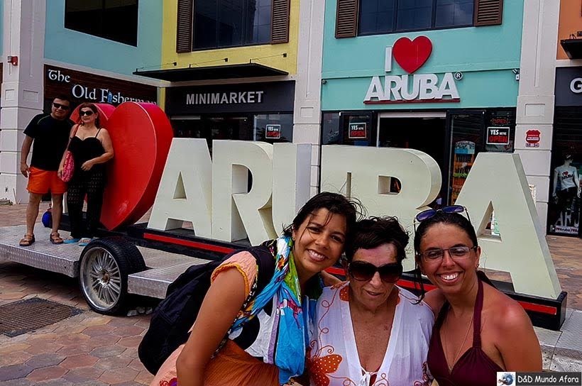 Aruba, terceira parada do navio - Diário de Bordo: cruzeiro pelo Caribe