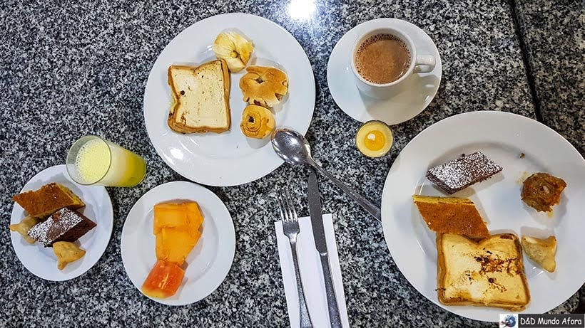 Café da manhã no Cartagena Plaza - Diário de bordo: 4 dias em Cartagena, Colômbia