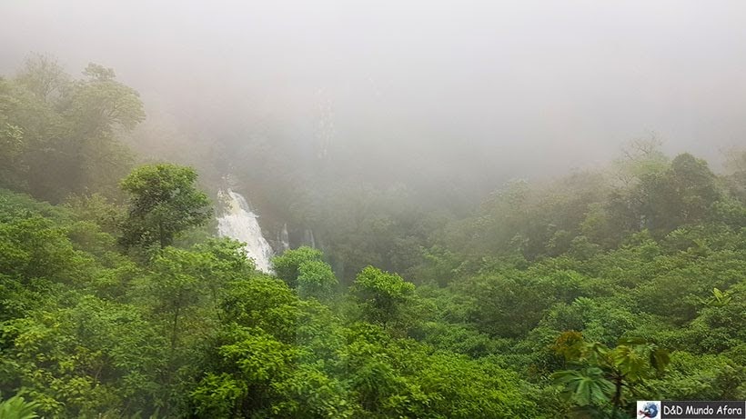 Cachoeira Véu da noiva - Passeio de trem de Curitiba a Morretes