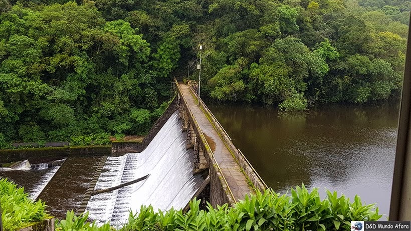 Barragem do parque Estadual Marumbi - Passeio de trem de Curitiba a Morretes