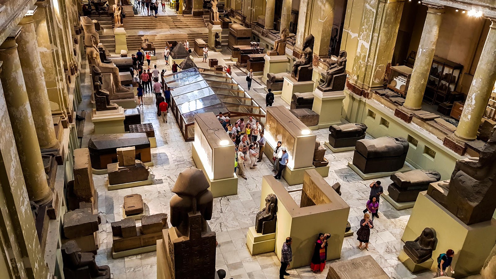 Interior do Museu do Cairo - O que fazer no Cairo, Egito