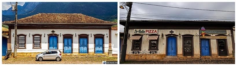 Residência de Catas Altas e Pizzaria e sorveteria de São Miguel: minissérie Se Eu Fechar os Olhos Agora. Foto do cenário: Marilane Batista/Ascom