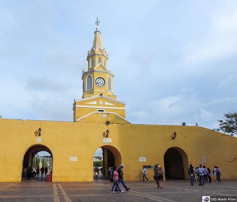 Torre del Relógio - O que fazer em Cartagena, Colômbia