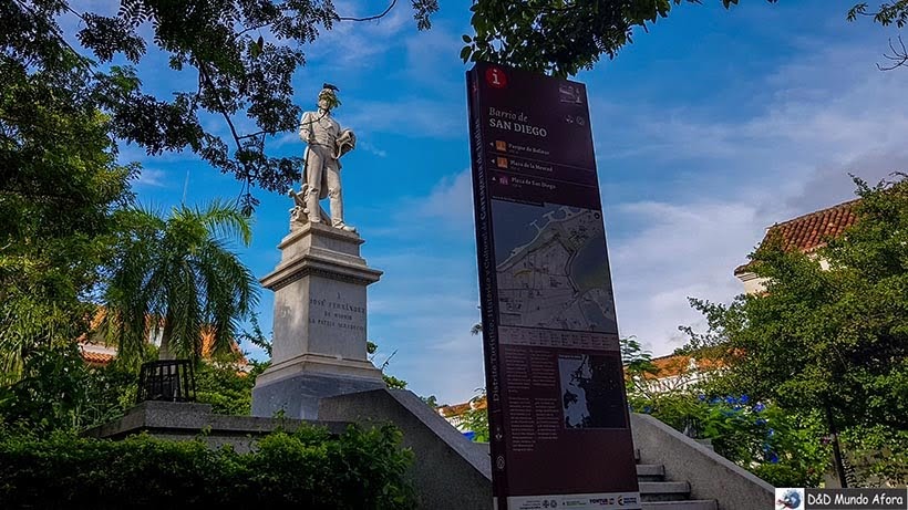 Plaza Fernandez de Madrid - O que fazer em Cartagena, Colômbia
