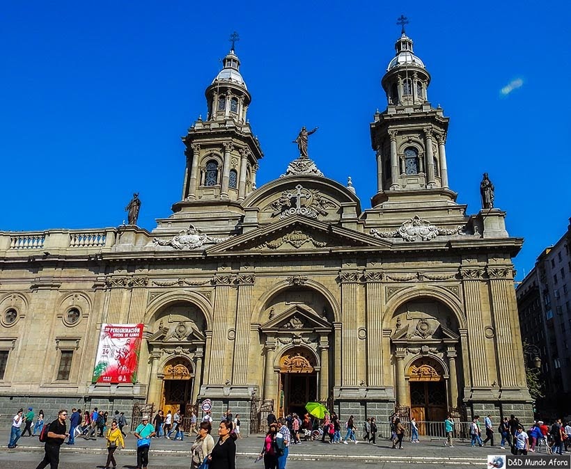 Catedral Metropolitana de Santiago - o que fazer em Santiago