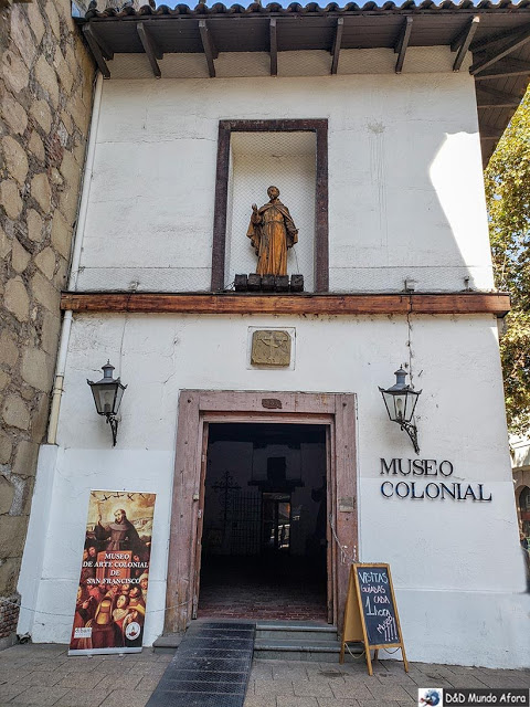 Fachada do Museu Colonial São Francisco