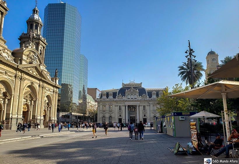 Plaza de Armas - o que fazer em Santiago