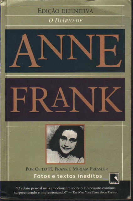 Uma das edições do Diário de Anne Frank - Casa de Anne Frank em Amsterdam