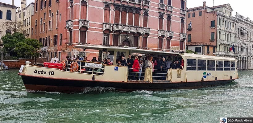 Vaporetto em Veneza: como se locomover em Veneza