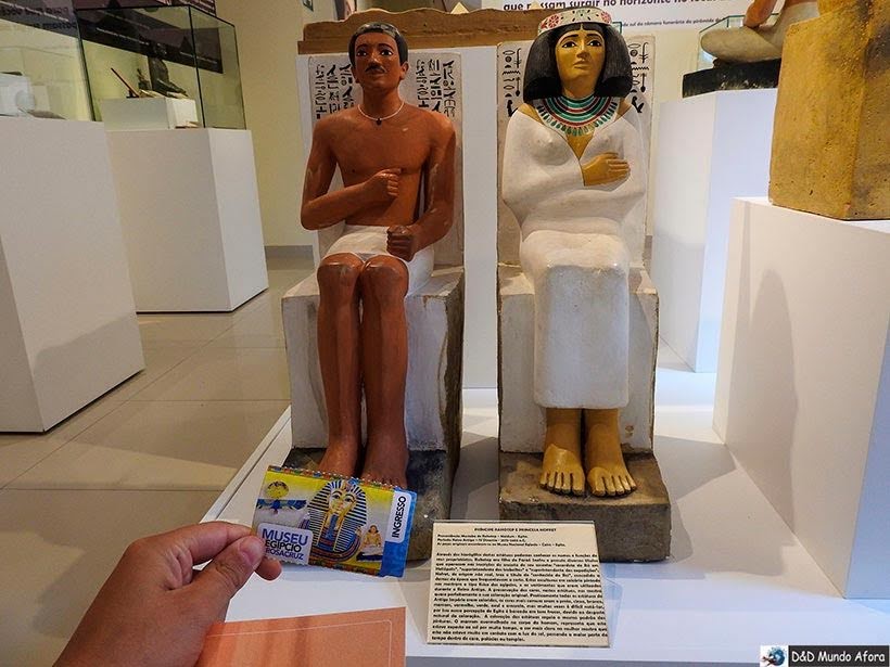 Acervo do Museu Egípcio em Curitiba, Paraná: como visitar