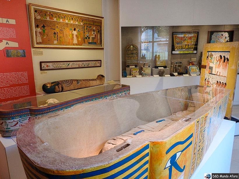 Réplica do Sarcófago no Museu Egípcio em Curitiba, Paraná: como visitar