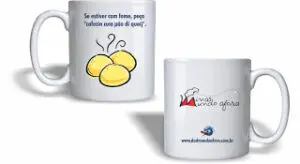 Caneca Minas MUndo Afora - cafezin cum pão de quij