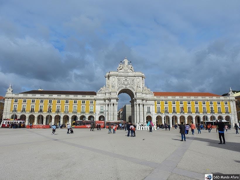 Praça do Comércio - O que fazer em Lisboa, Portugal