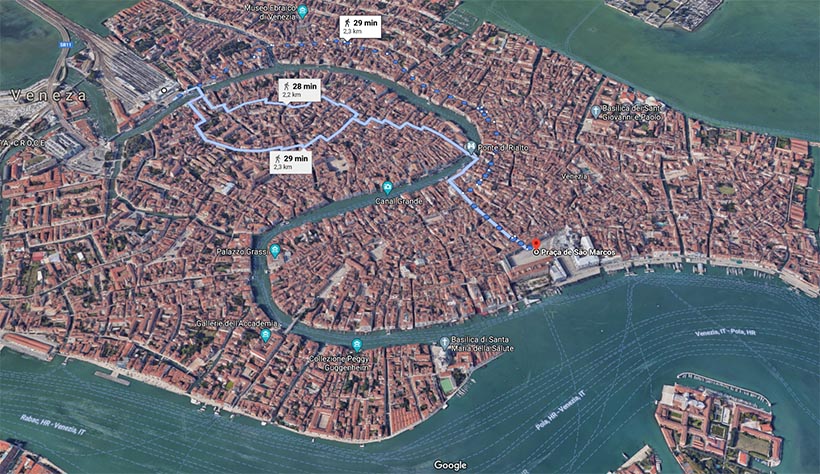 Veneza - Google Maps