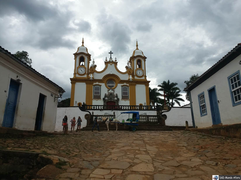 Matriz de Santo Antônio em Tiradentes - Cidades históricas de Minas Gerais