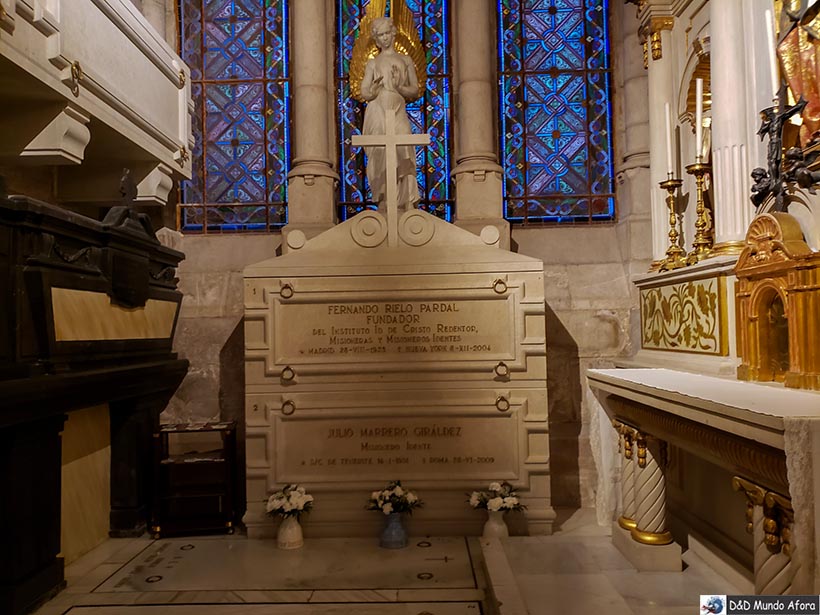 Cripta da Catedral de Almudena - Diário de bordo: 4 dias em Madrid, Espanha