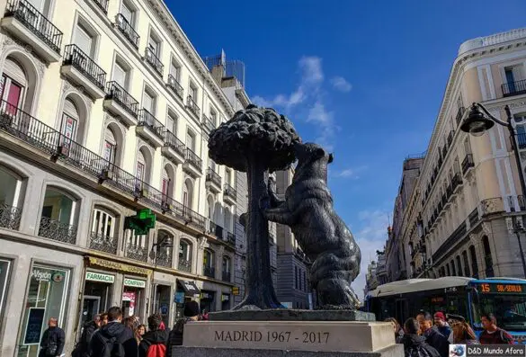 estátua Oso Y El Madroño - Madrid