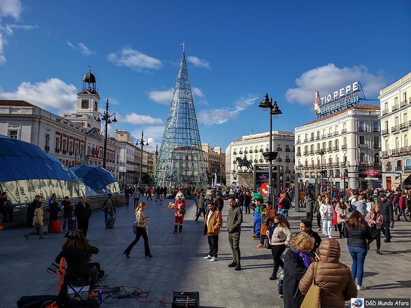 Plaza Puerta del Sol - Diário de bordo: 4 dias em Madrid, Espanha