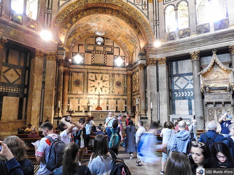 Interior do Batistério de Florença