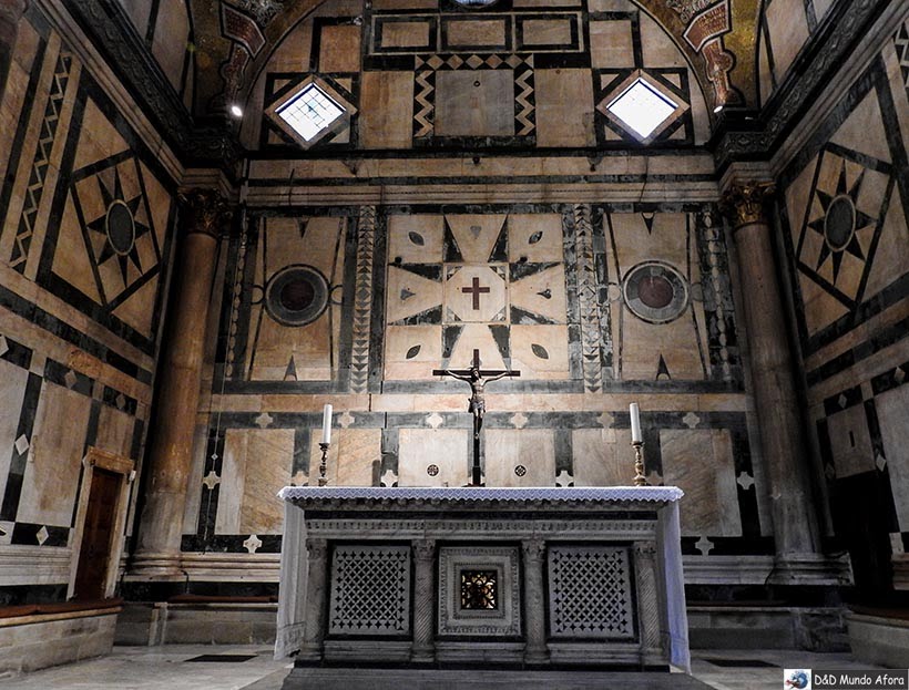Altar do batistério de Florença