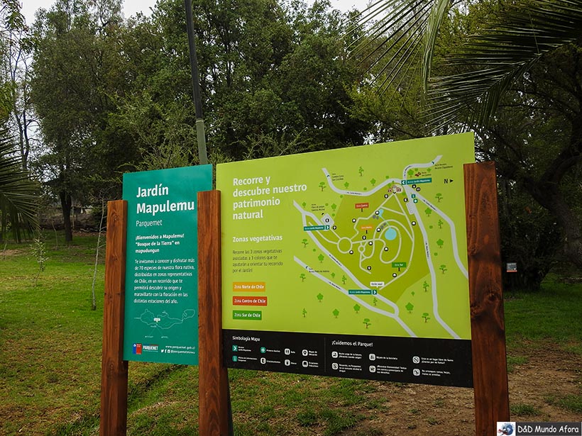 Jardim Botânico Mapulemu dentro do Parque Metropolitano 