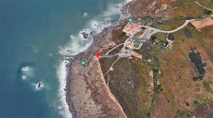 Cabo da Roca - Google Maps