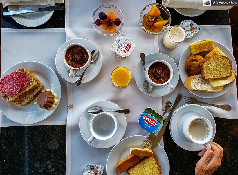 Café da manhã reforçado no Chile - como economizar nas viagens