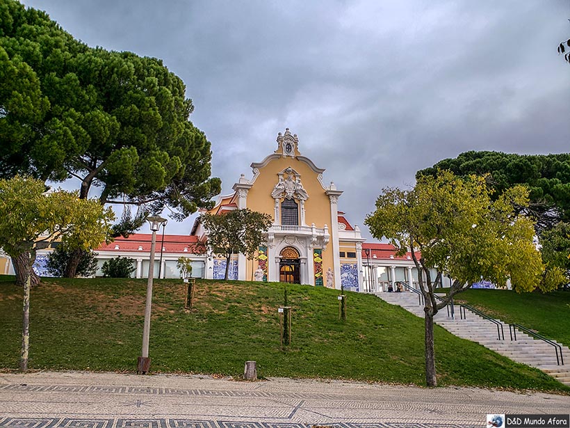 Fachada do Pavilhão