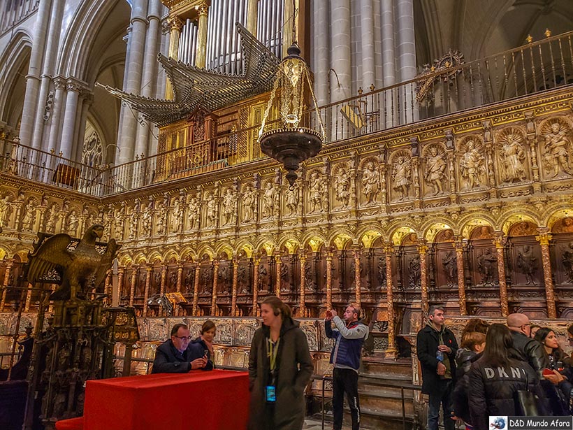 Coro da catedral Primadia de Toledo