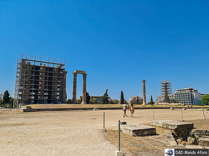 Templo de Zeus - O que fazer em Atenas